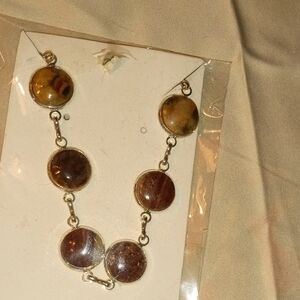 Elegant Multi-Stone Bracelet Hand Made Nebraska River Rock